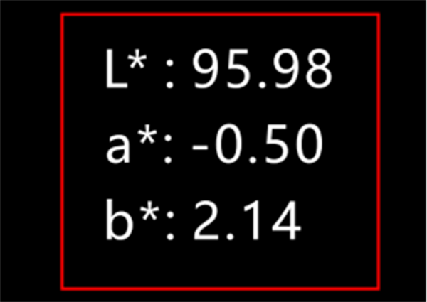 色差儀lab值