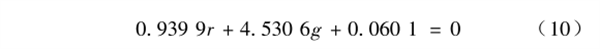 CIE1931 RGB系統(tǒng)和CIE1931 XYZ系統(tǒng)的轉換2