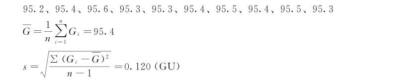 鏡向光澤度計(jì)示值誤差測(cè)量結(jié)果的不確定度評(píng)定3