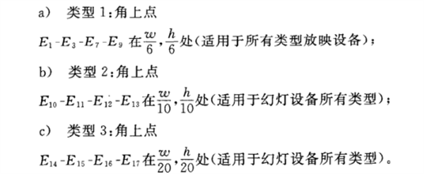 室內(nèi)放映幻燈、投影放映設(shè)備銀幕照度的測(cè)定方法2